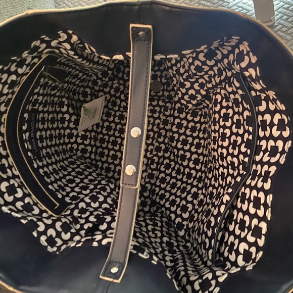 Vera Bradley NWT Navy Tote Bag - Picture 2 of 9